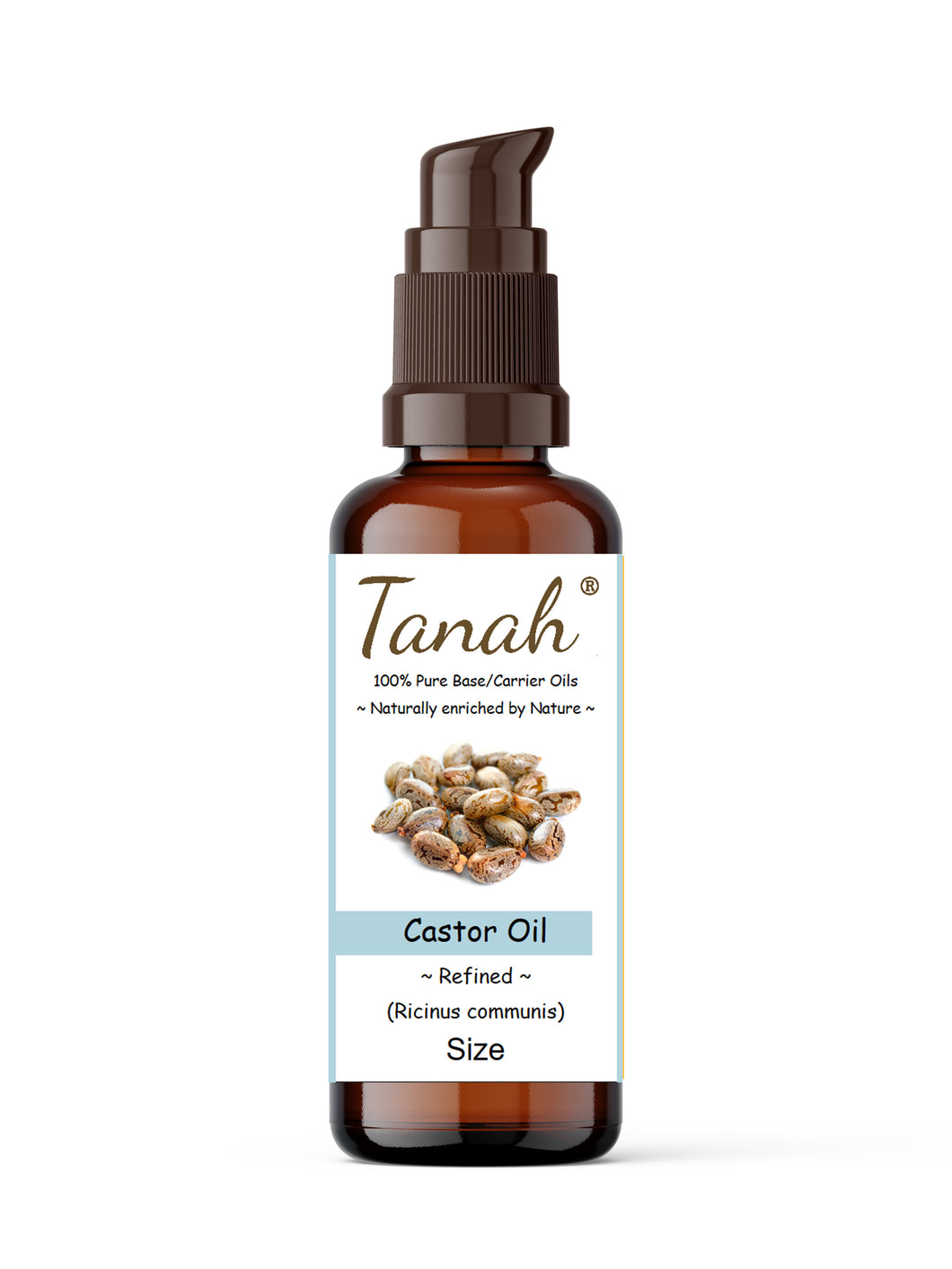 Castor (Refined) Oil (Ricinus communis) 100% Pure Cold Pressed Base/Carrier Oils